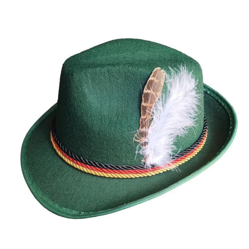 Alpine Hat with Feather