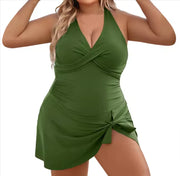 Women's Push-Up Slimming Swimsuit Dress Frugal Finds Galore