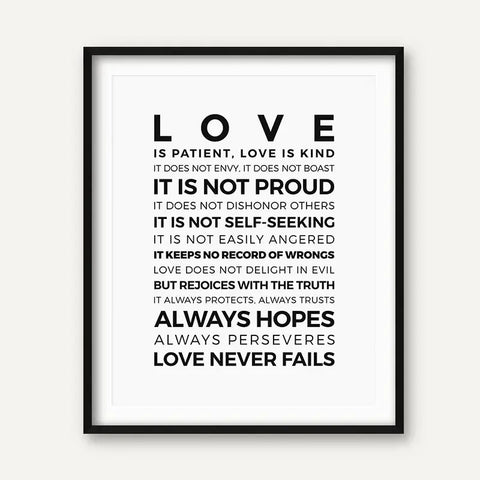 "Love is Patience Printed Wall Art and Scratch Art" Frugal Finds Galore