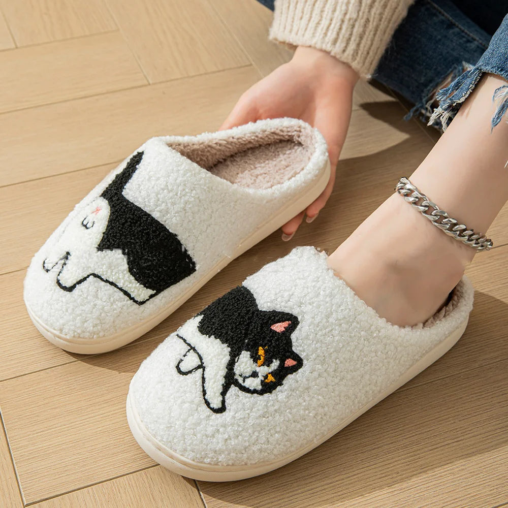 Plush Cotton Slippers