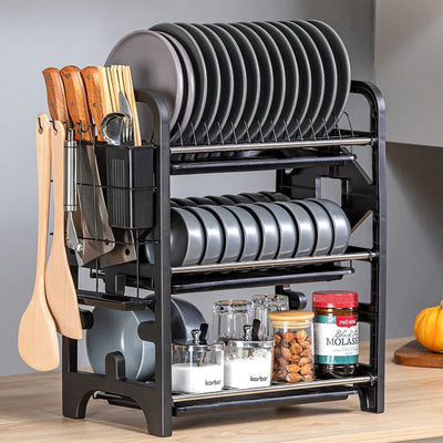 Multi-functional Kitchen Storage for Bowls and Utensils Frugal Finds Galore