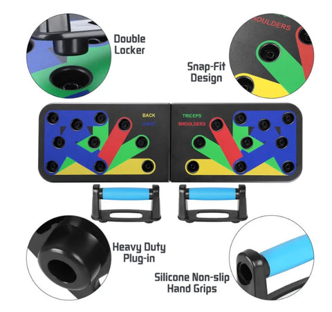 Push Up Rack Board: Home Fitness Equipment for ABS Training and Muscle Building Frugal Finds Galore