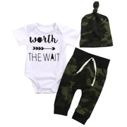 Romper, Camo Pants & Hat Frugal Finds Galore