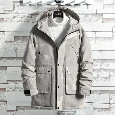 Men's Camouflage Hooded Warm Jacket for Fall/Winter Frugal Finds Galore