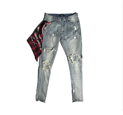Washed Ripped Denim Jeans Frugal Finds Galore
