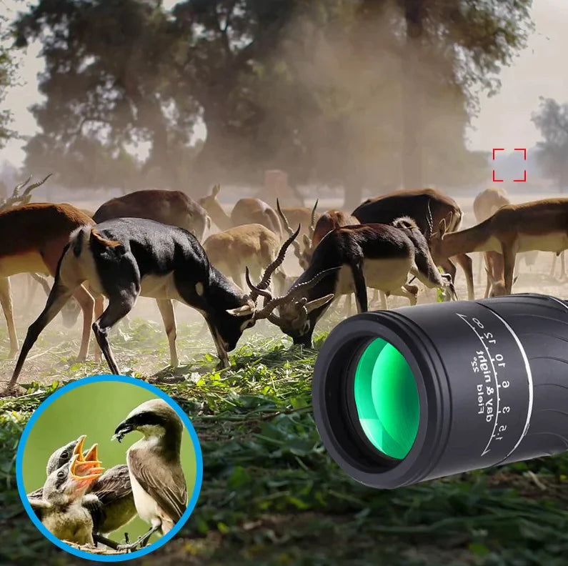 Monocular Binoculars With Night Vision