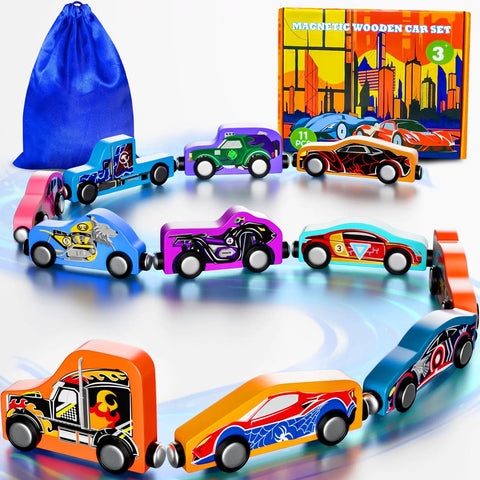 11 Magnetic Train & Car Set Frugal Finds Galore