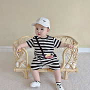Striped Out Ha Clothing Children's Crawling Suit Frugal Finds Galore