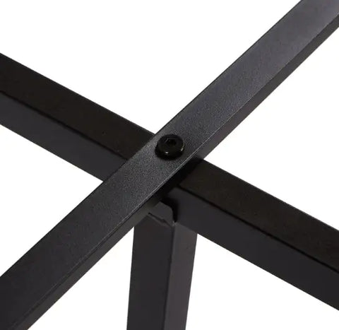 Queen Size Metal Platform Bed Frame With Wooden Headboard And Footboard With USB Frugal Finds Galore