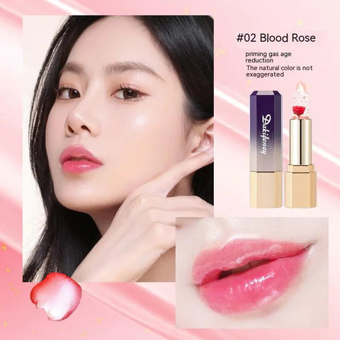Petal Flower Color-Changing Lipstick with Jelly Finish Frugal Finds Galore
