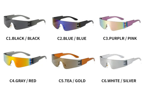 Sports Rimless Sunglasses Frugal Finds Galore