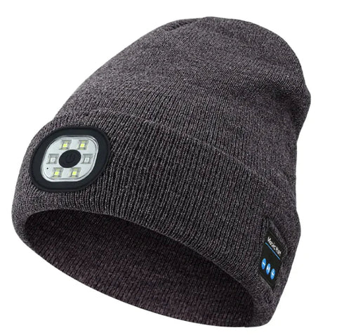 Luminous Lighting Knitted Hat Frugal Finds Galore