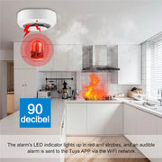 Smart WiFi Smoke Alarm with Mobile Notifications Frugal Finds Galore