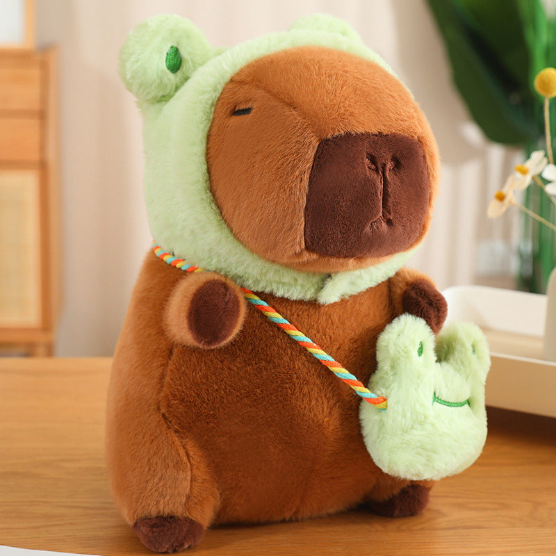 Shapeless Capabala Doll Rabbit Plush Toy Capybara Doll Peripheral Cute Ragdoll