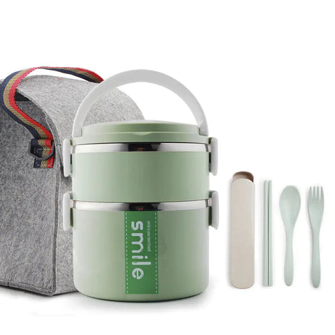 Stainless Steel Insulated Lunch Box Container Frugal Finds Galore