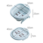 Folding Foot Soaking Basin with Massage Function Frugal Finds Galore