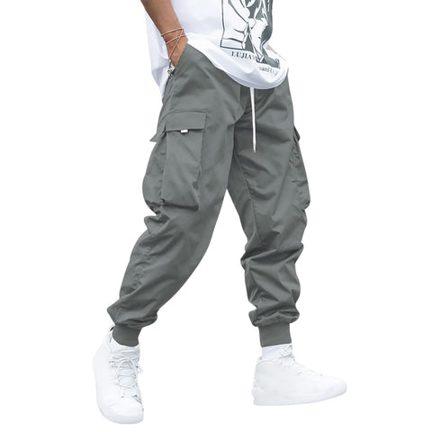 Oversized Cargo Multi-pocket Men's Casual Pants Frugal Finds Galore