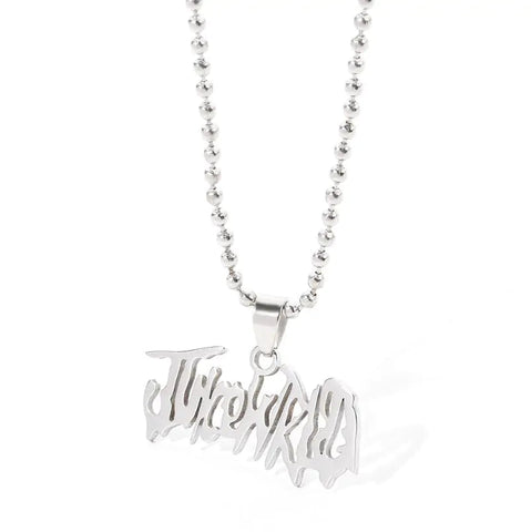 Rapper Letter Necklace Frugal Finds Galore