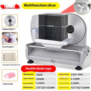 Mutton Roll Slicing Cut Machine Household Electric Slicer Frugal Finds Galore