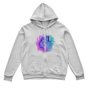 Watercolor Zip Hoodie Frugal Finds Galore