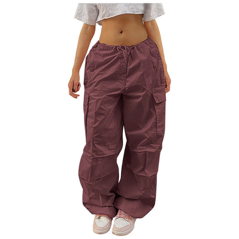 Women's Casual American Overalls with Tied Pockets Frugal Finds Galore