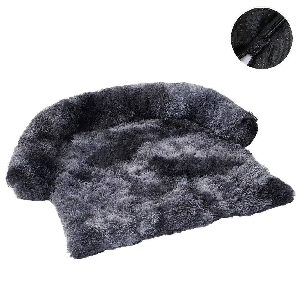 Washable Plush Dog Bed