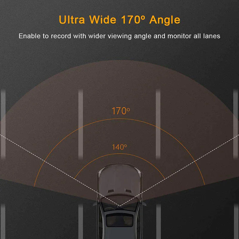 Touch Screen Dash Cam 4"