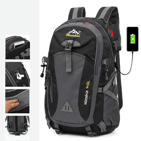 Large-Capacity Lightweight Outdoor Hiking Bag Frugal Finds Galore