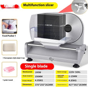 Mutton Roll Slicing Cut Machine Household Electric Slicer Frugal Finds Galore