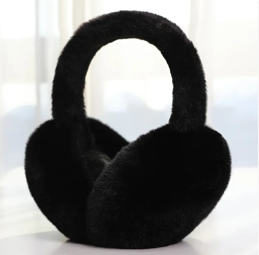 Warm Rabbit Fur Earmuffs