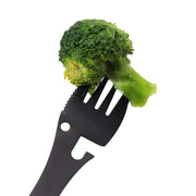 Portable Camping Cutlery Set - Stainless Steel Utensils Frugal Finds Galore