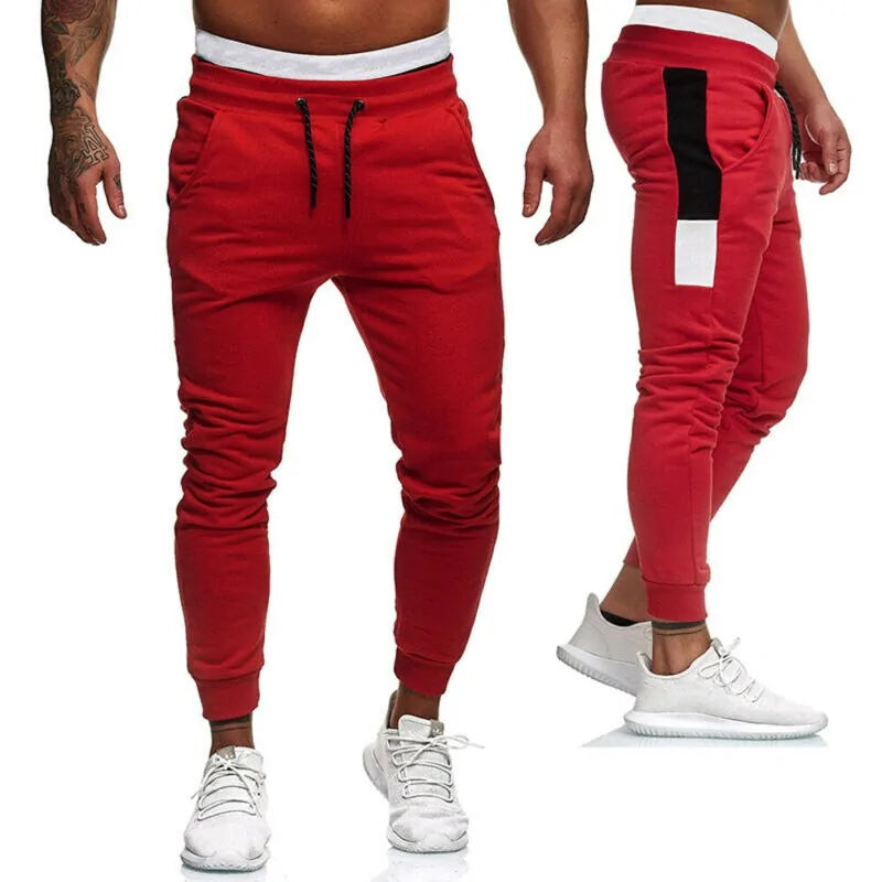 Pantalones deportivos de moda para hombre: pantalones largos para hacer ejercicio