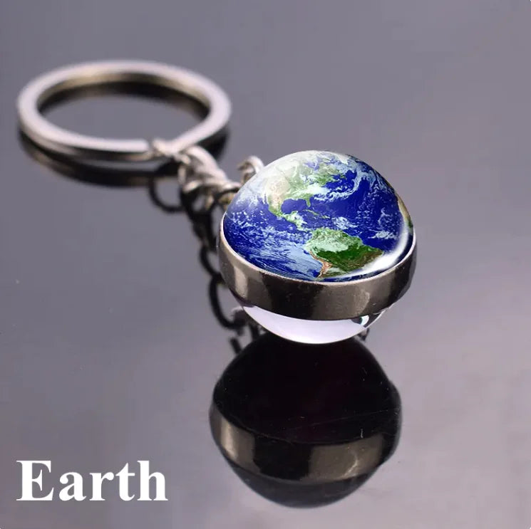 Solar System Planet Key Ring