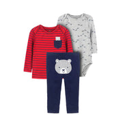 Spring Autumn Baby Clothing Set - 3 Pieces for Infants Frugal Finds Galore