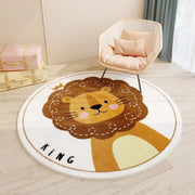 Round Polyester Rug Frugal Finds Galore