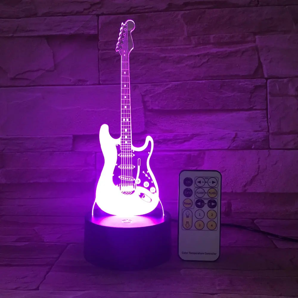 Guitar Night Light