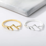 Simple Mountain Peak Creative Ring Frugal Finds Galore