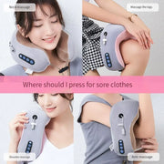 U-shaped Neck Massager for Shoulder and Cervical Relief Frugal Finds Galore