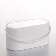 Portable Travel Makeup Organizer With Mirror Frugal Finds Galore