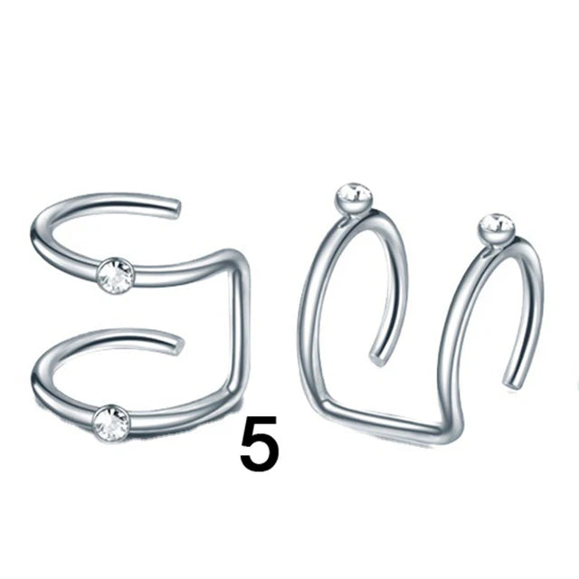 Metal Hair Rings Charms