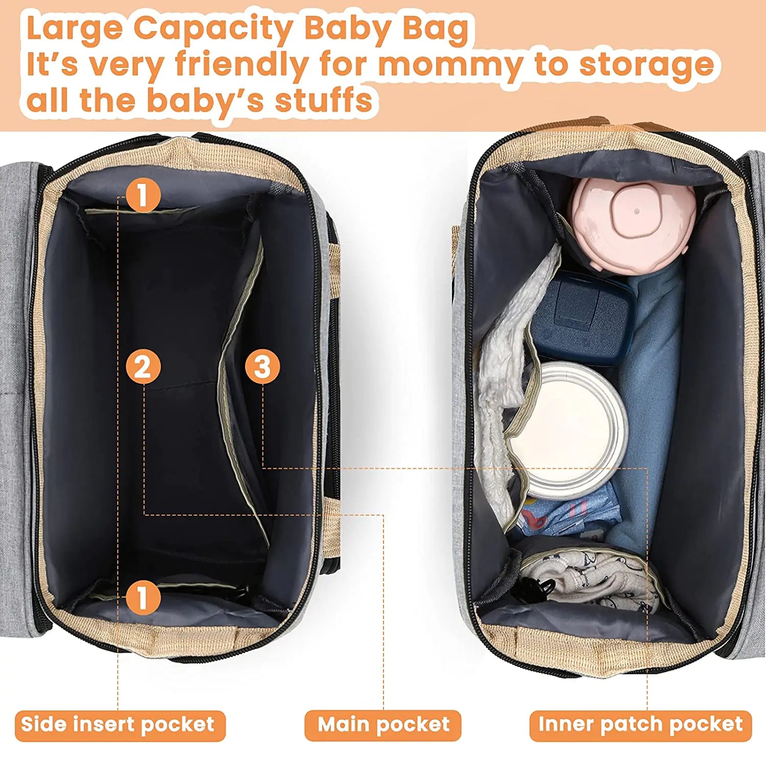 Portable Baby Folding Crib