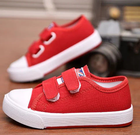 Kids' Canvas Shoes - Soft Sole Casual Footwear Frugal Finds Galore