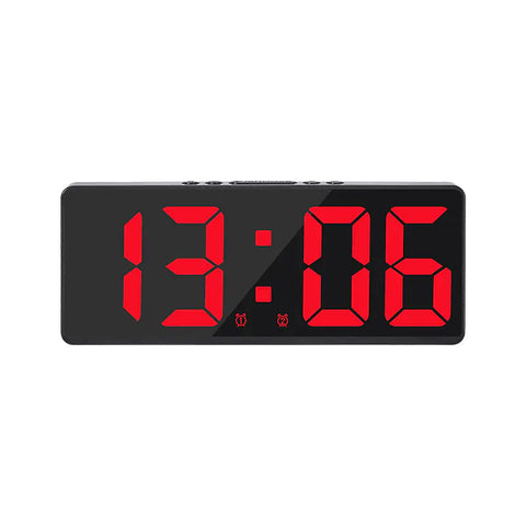 Multi-Function LED Alarm Clock with Temperature Display Frugal Finds Galore
