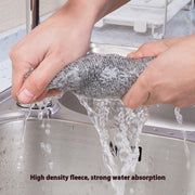 Bamboo Charcoal Thick Soft Absorbent Not Easy To Touch Oil Rag Frugal Finds Galore