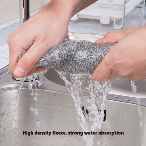 Bamboo Charcoal Thick Soft Absorbent Not Easy To Touch Oil Rag Frugal Finds Galore