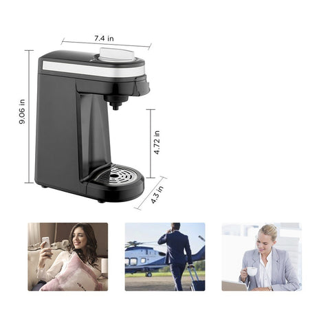 American Capsule Coffee Machine Household Hotel Single Cup Can Brew Ground Frugal Finds Galore