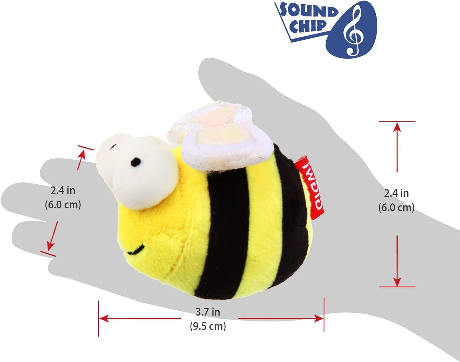Chirpy Bee Sound Toy For Cats Interactive Squeaking Cat Toys Melody Chaser Play And Squeak Kitten Toy For Boredom
