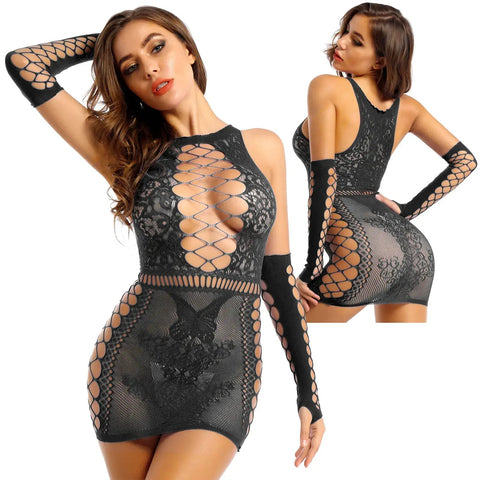 Fishnet Sleeveless Mesh Clubwears Frugal Finds Galore
