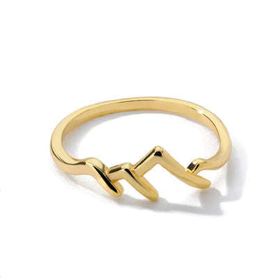 Simple Mountain Peak Creative Ring Frugal Finds Galore