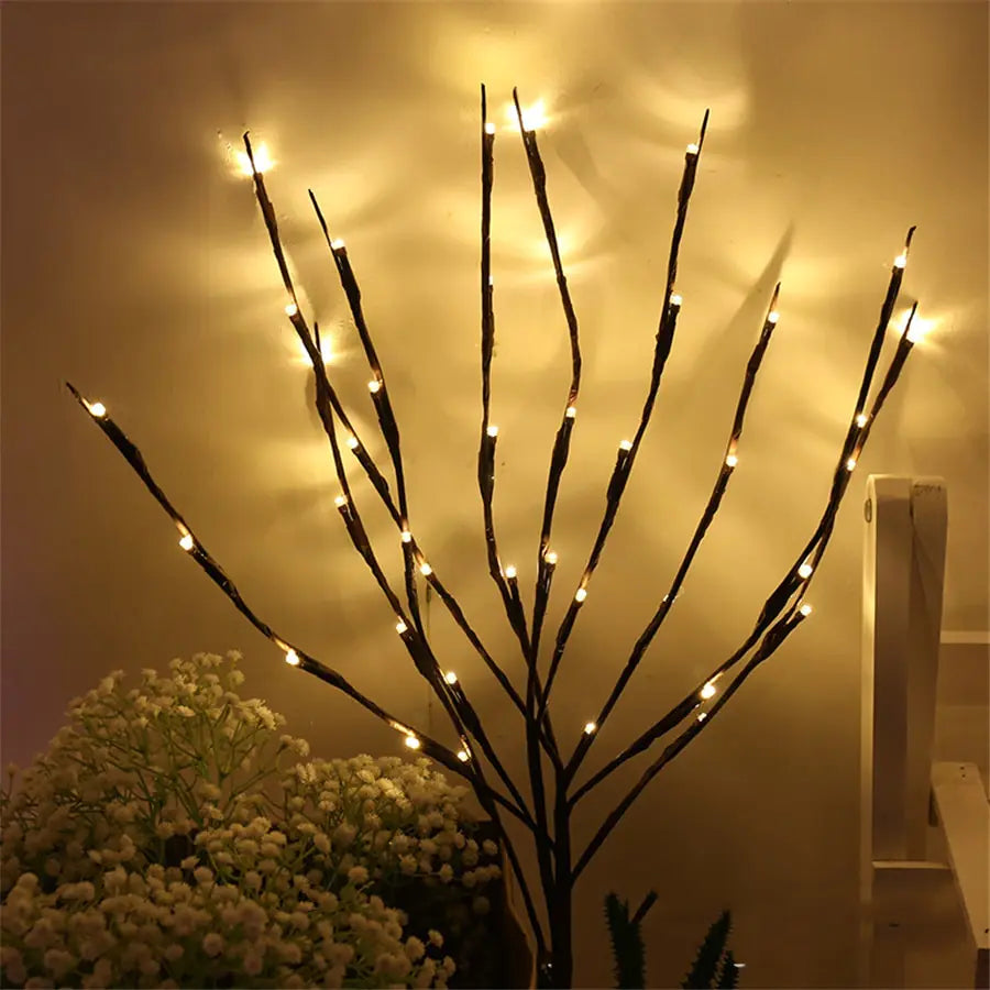 Battery Operated Willow Branch Light